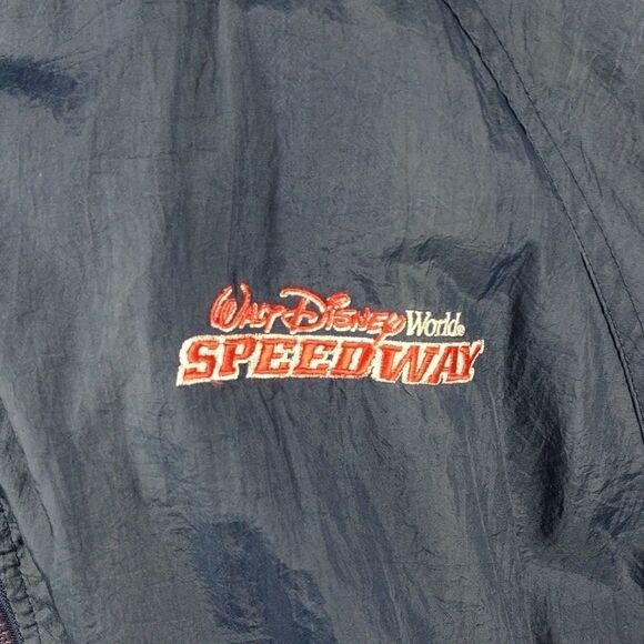 Walt Disney World Speedway Blue Windbreaker - Picture 2 of 8
